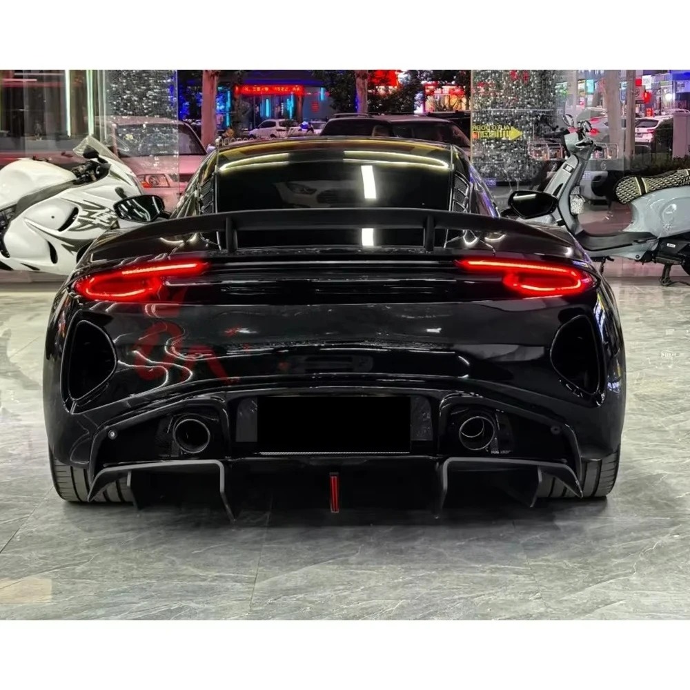 Emira VorST Style Dry Carbon Fiber Rear Spoiler GT Wing for Lotus Emira